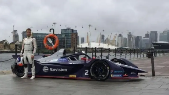 Formula E car