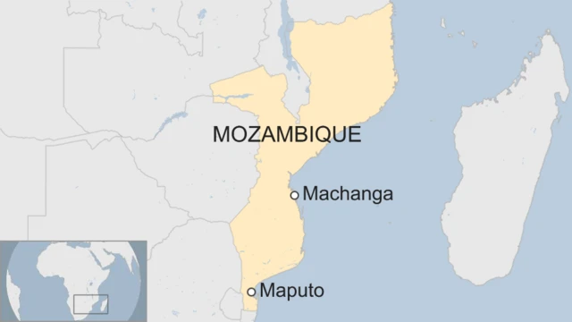 Map of Mozambique