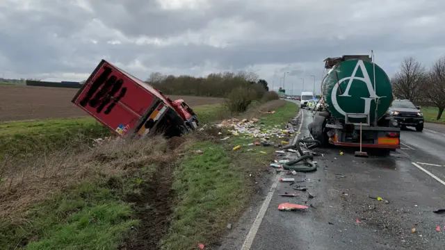 east heckington crash