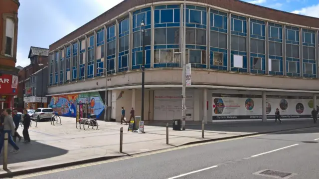 Debenhams store in Derby