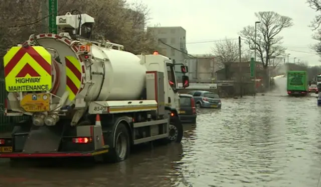 Scene in Leeds