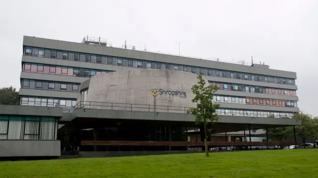 Shropshire Council building