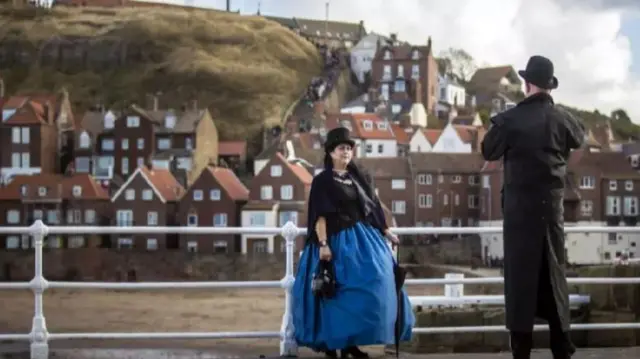 Goths in Whitby