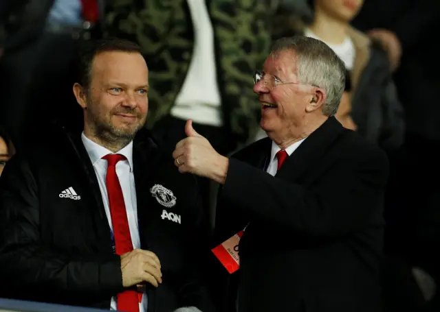 Ed Woodward and Alex Ferguson