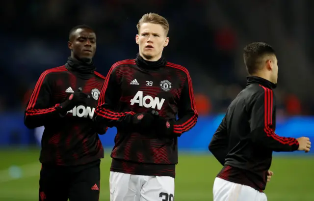 Scott McTominay and Eric Bailly