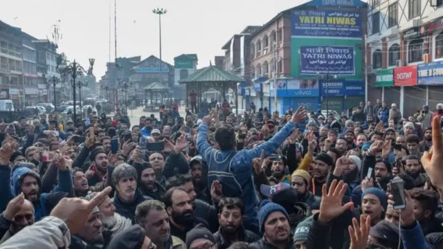 Protests in Kashmir