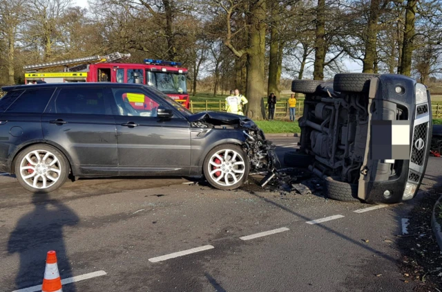 Wistow crash