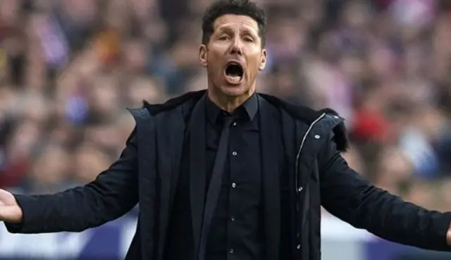 Atletico Madrid coach Diego Simeone