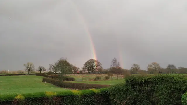 Rainbow in Stretton