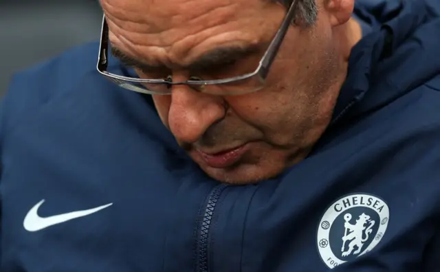 Chelsea manager Maurizio Sarri