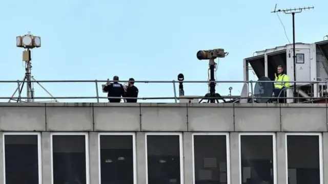 Police at Gatwick