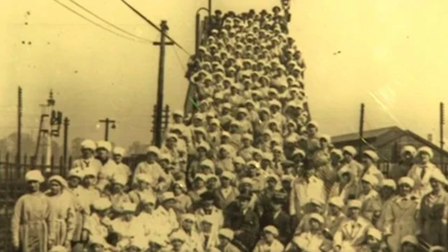 Some of the women who worked at Rotherwas