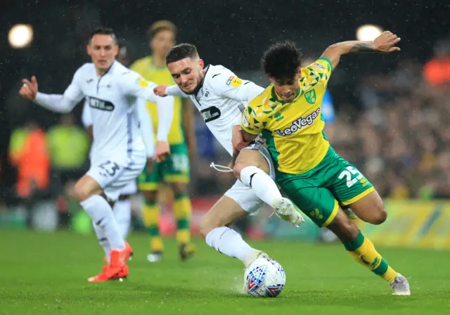 Norwich v Swansea