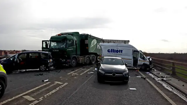 A46 crash