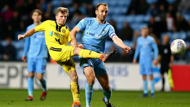 Jamie Allen scores