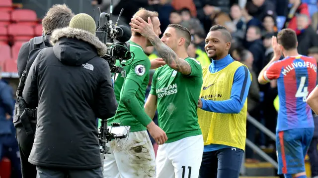 Glenn Murray and Anthony Knockaert