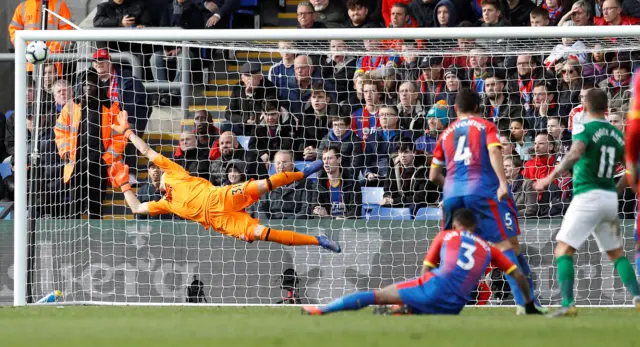 Anthony Knockaert curls the ball into the top corner