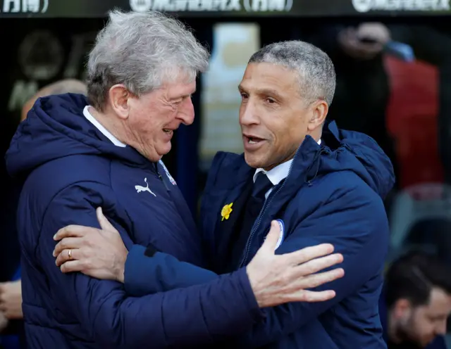 Roy Hodgson and Chris Hughton