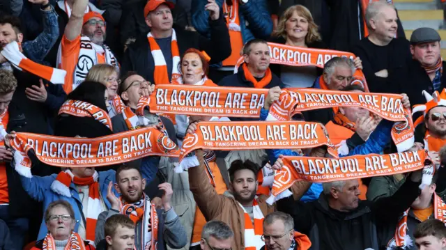 Blackpool fans