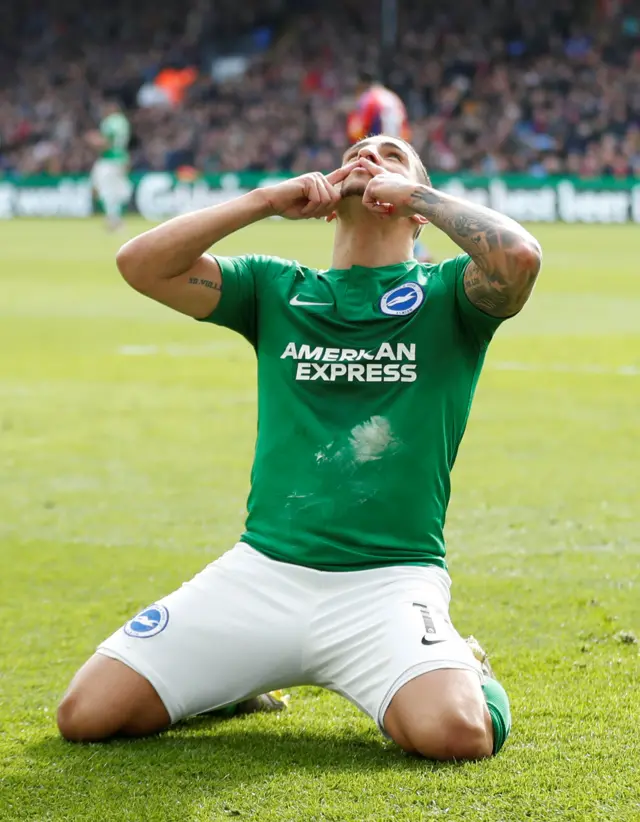 Anthony Knockaert celebrates