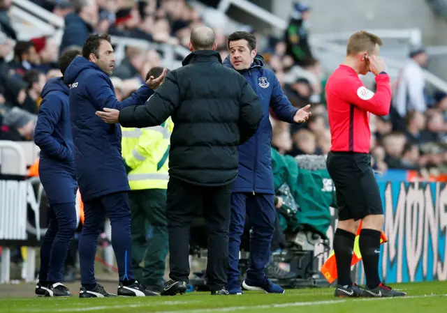 Everton manager Marco Silva