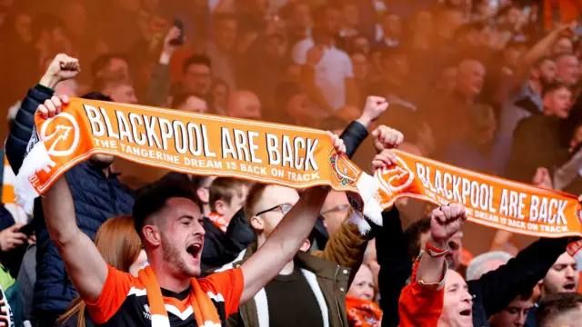 Blackpool fans