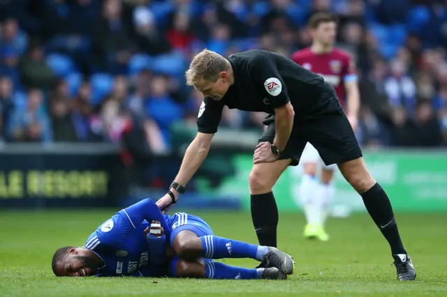 Hoilett injured