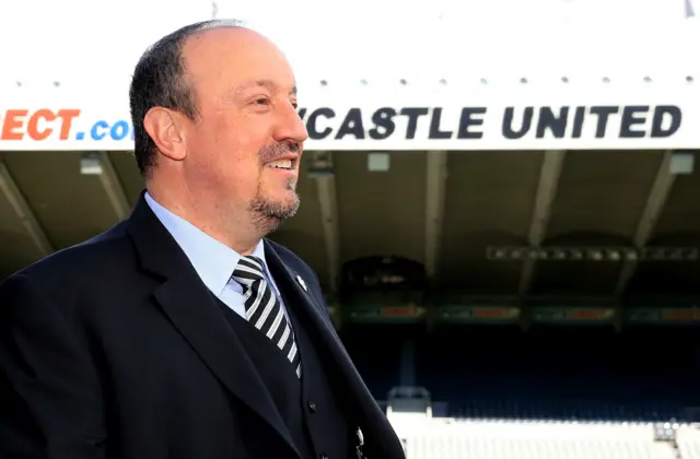 Rafael Benitez at St James' Park