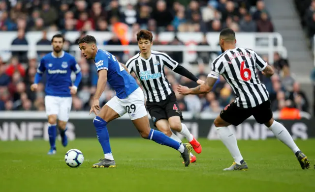 Dominic Calvert-Lewin for Everton