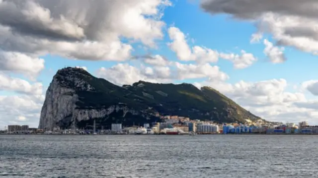 The rock of Gibraltar