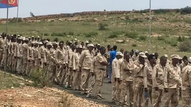 Eritrean soldiers