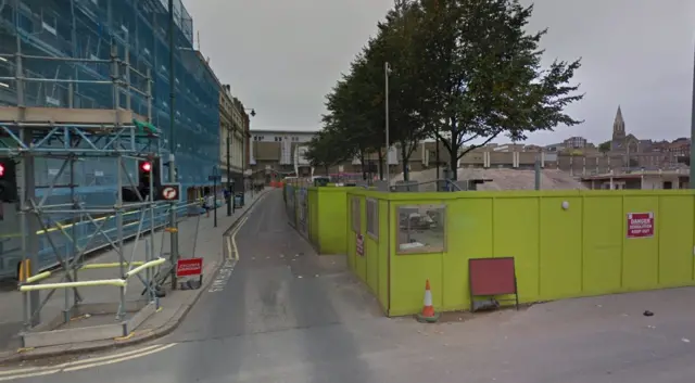 Carrington Street in Nottingham