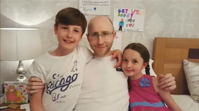 John Turner with children