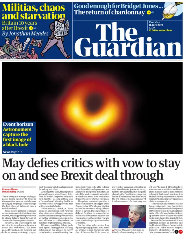 The Guardian Thursday 11 April