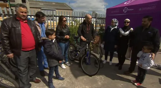 Bike scheme participants