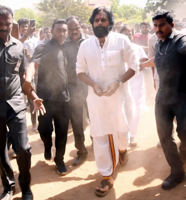 Jana Sena leader Pawan Kalyan