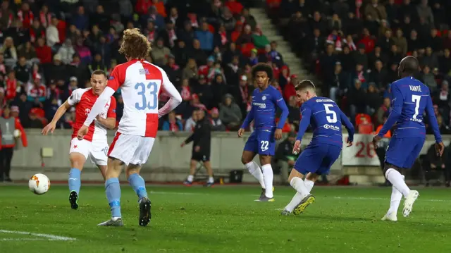 Slavia Prague 0-0 Chelsea