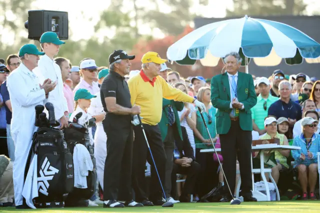 Gary Player and Jack Nicklaus