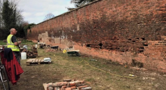 Walled Garden restoration work