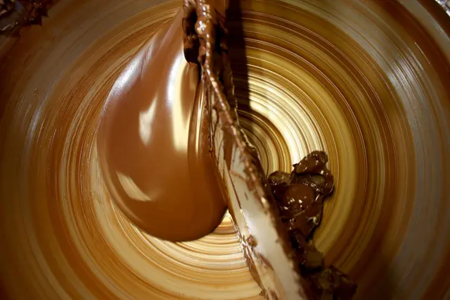 Melting chocolate