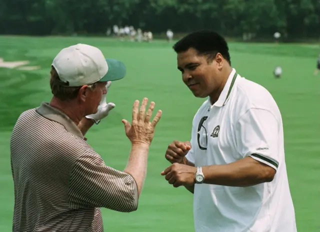 Muhammad Ali and Jack Nicklaus