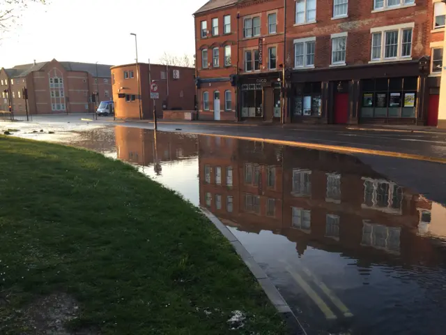 King Street flood