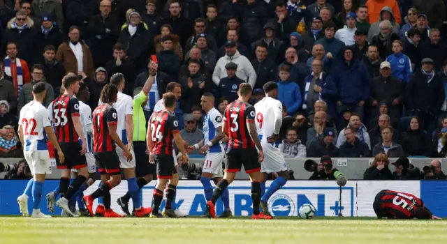 Knockaert red card