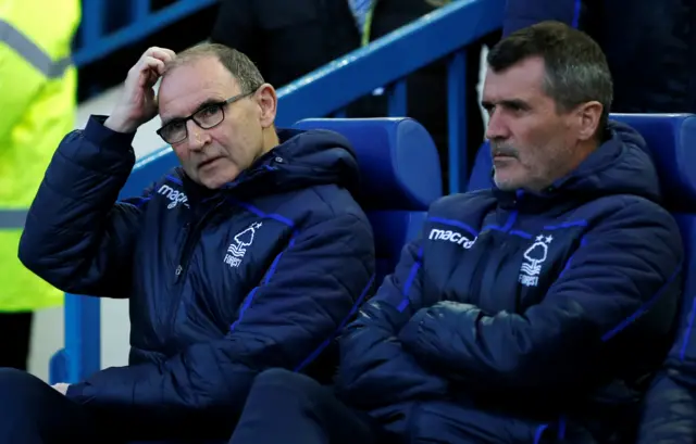 Martin O'Neill and Roy Keane