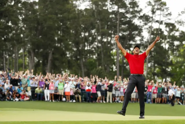 Tiger Woods wins Masters