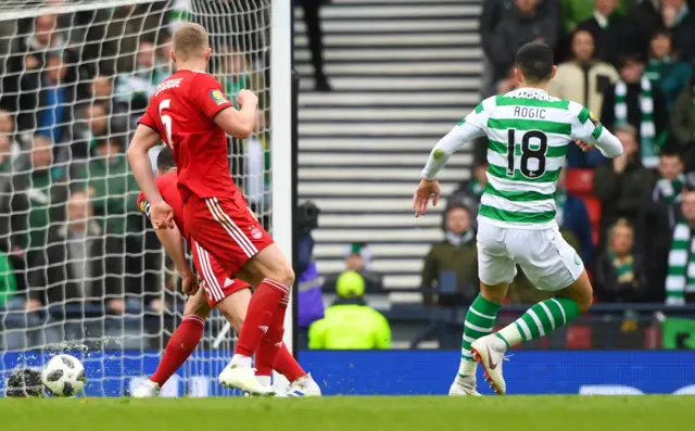 Tom Rogic scores Celtic's third