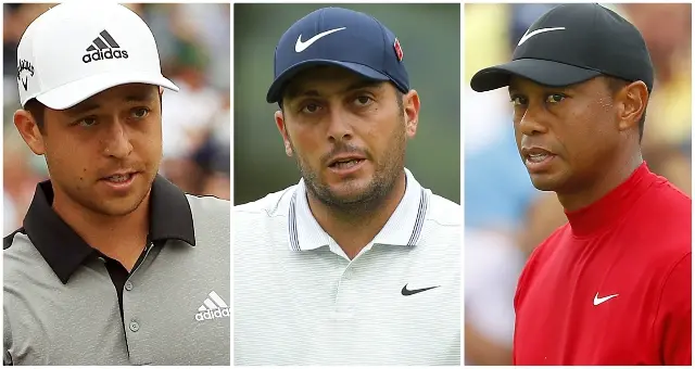 Xander Schauffele, Francesco Molinari & Tiger Woods