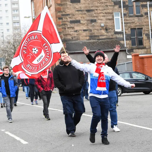 Aberdeen fans