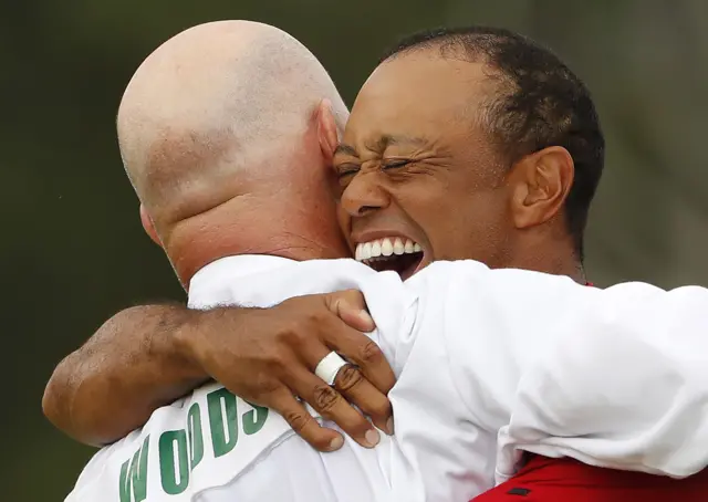 Tiger Woods wins the Masters