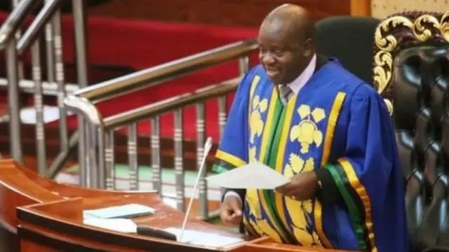 Speaker of Tanzania's parliament Prof Job Ndugai